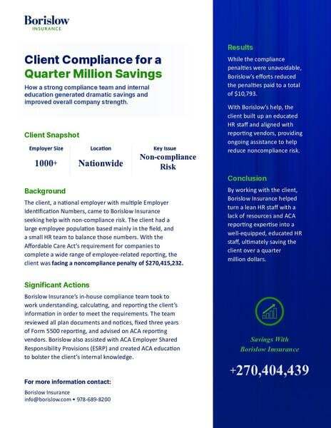 Client ACA Compliance